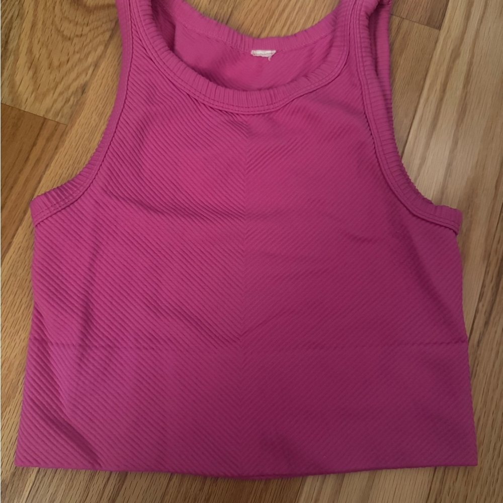 Pink Sleeveless Women's Top